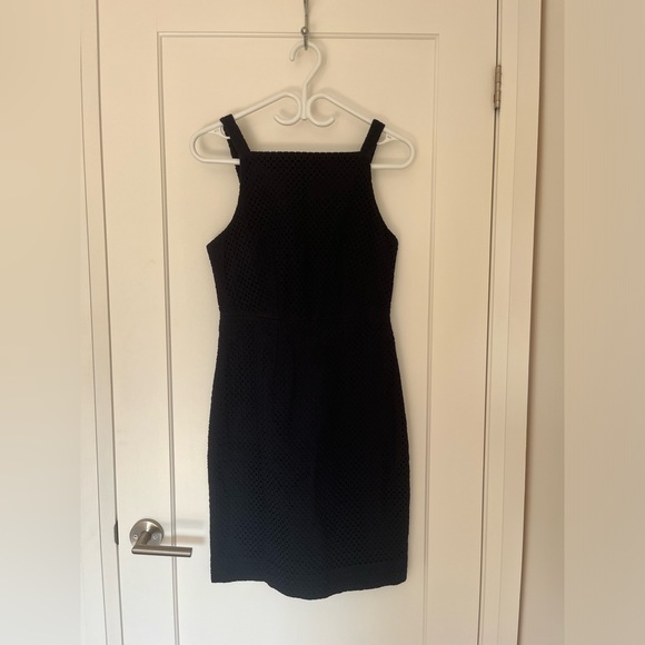 Navy Lace J Crew Dress - Picture 3 of 6
